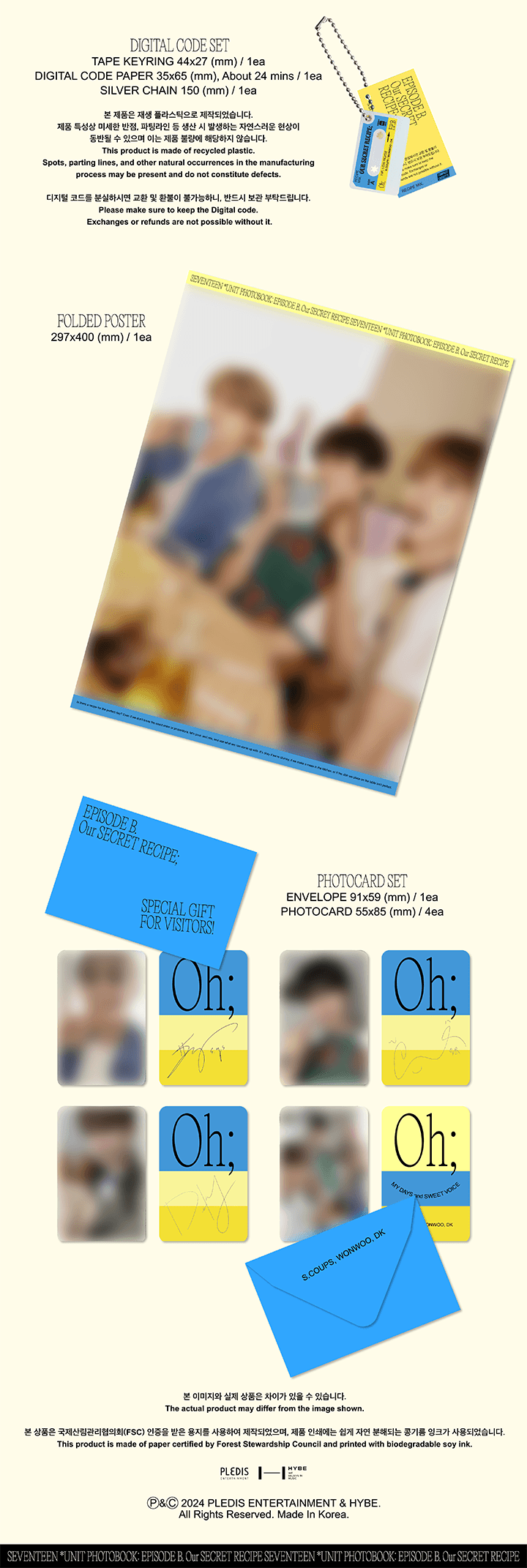 SEVENTEEN - UNIT PHOTOBOOK EPISODE (A/B Ver.)