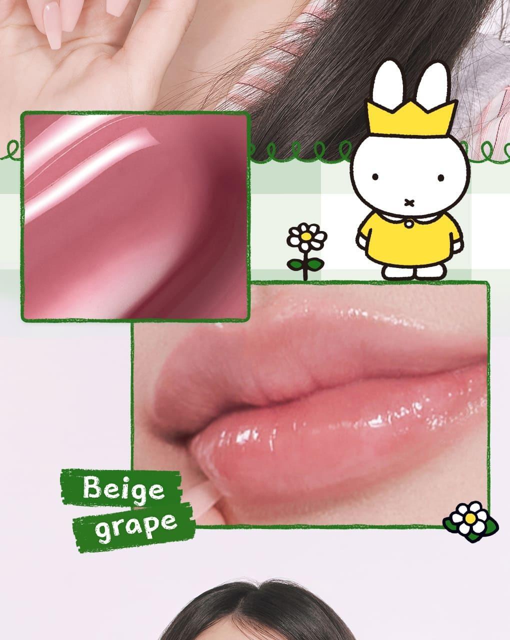 rom&nd X Miffy - The Juicy Lasting Tint