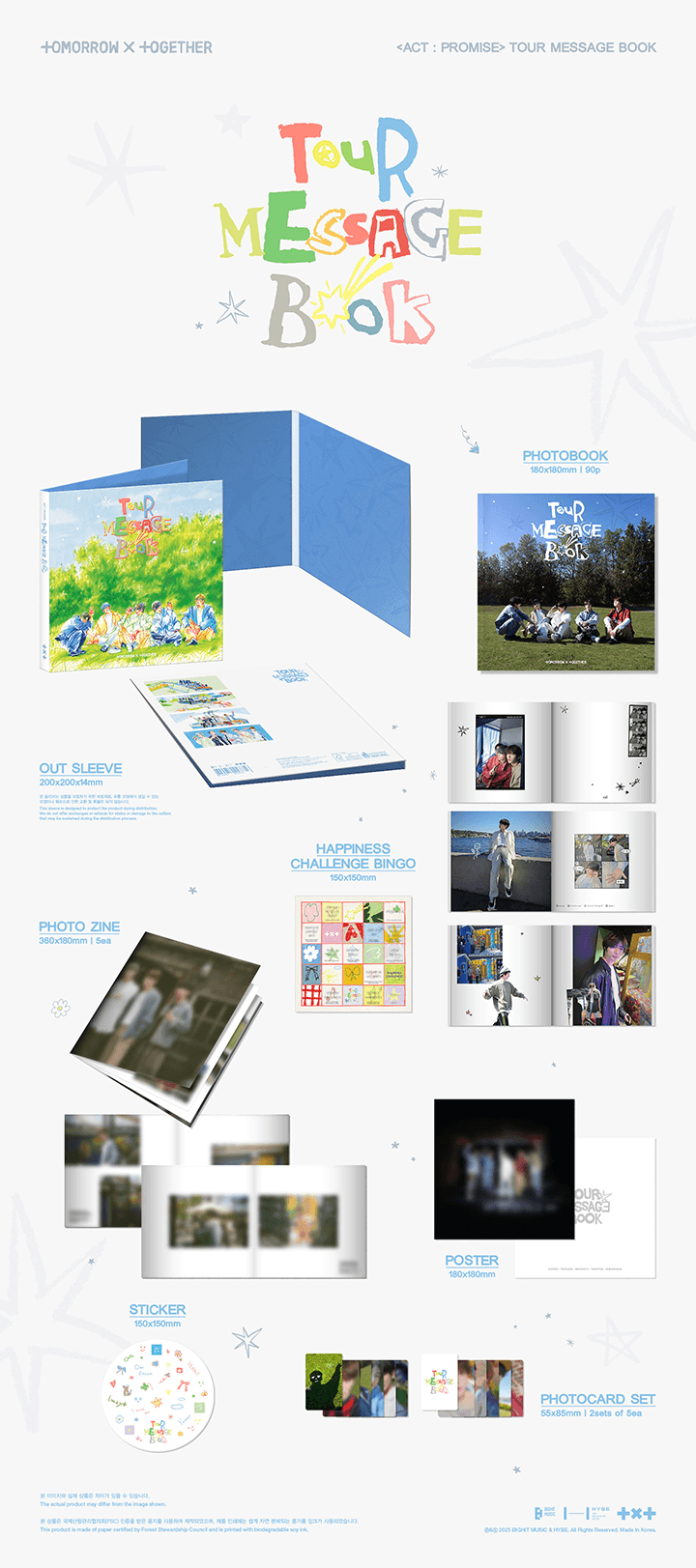TXT - ACT : PROMISE (Tour Message Book)