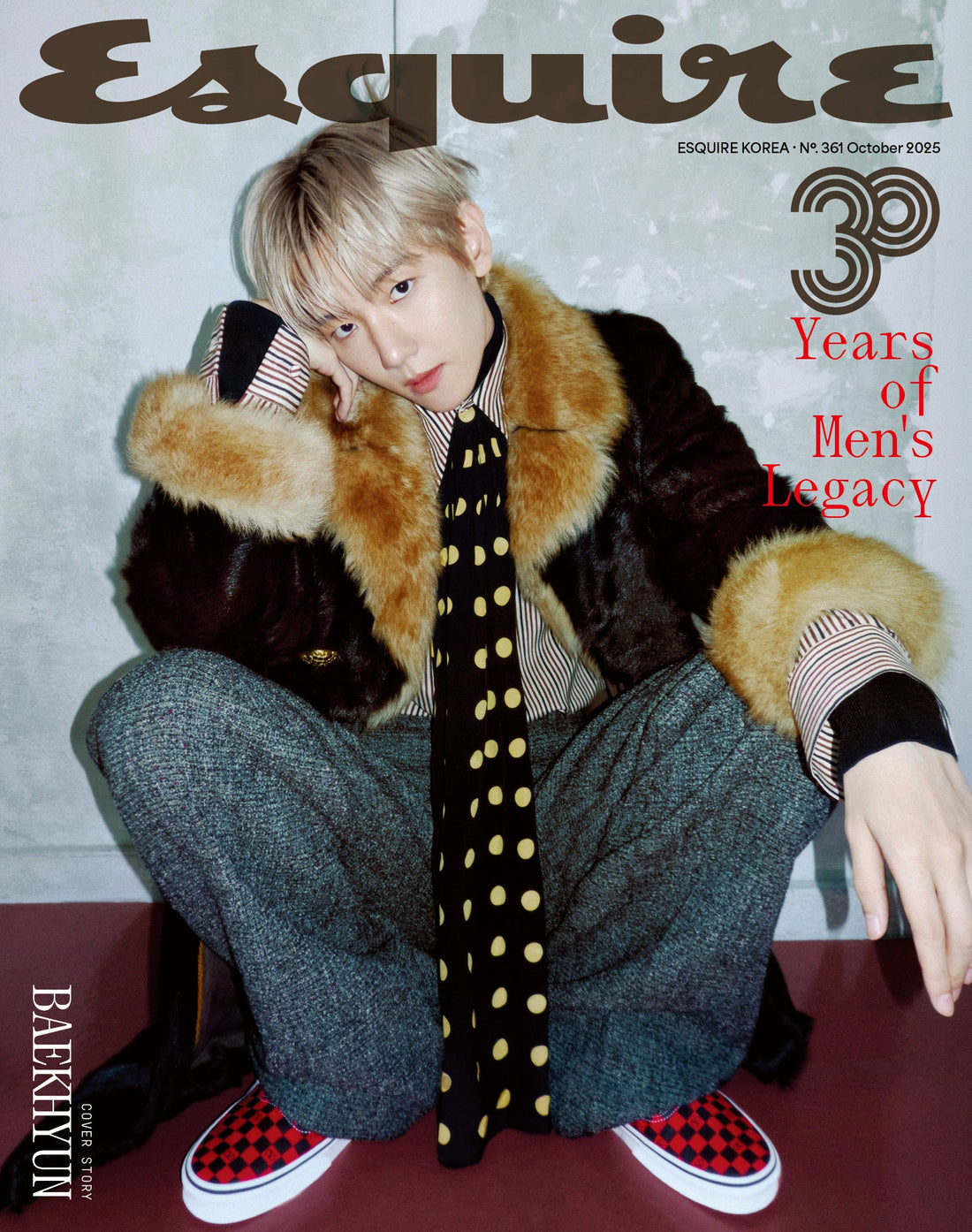 ESQUIRE Korea 2025.10 Cover C (BAEKHYUN)