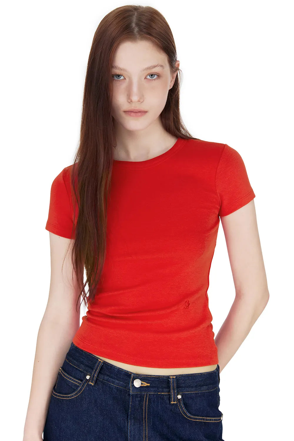 SUNBURNPROJECT Sunburn Basic T-Shirt (aespa WINTER Wear)