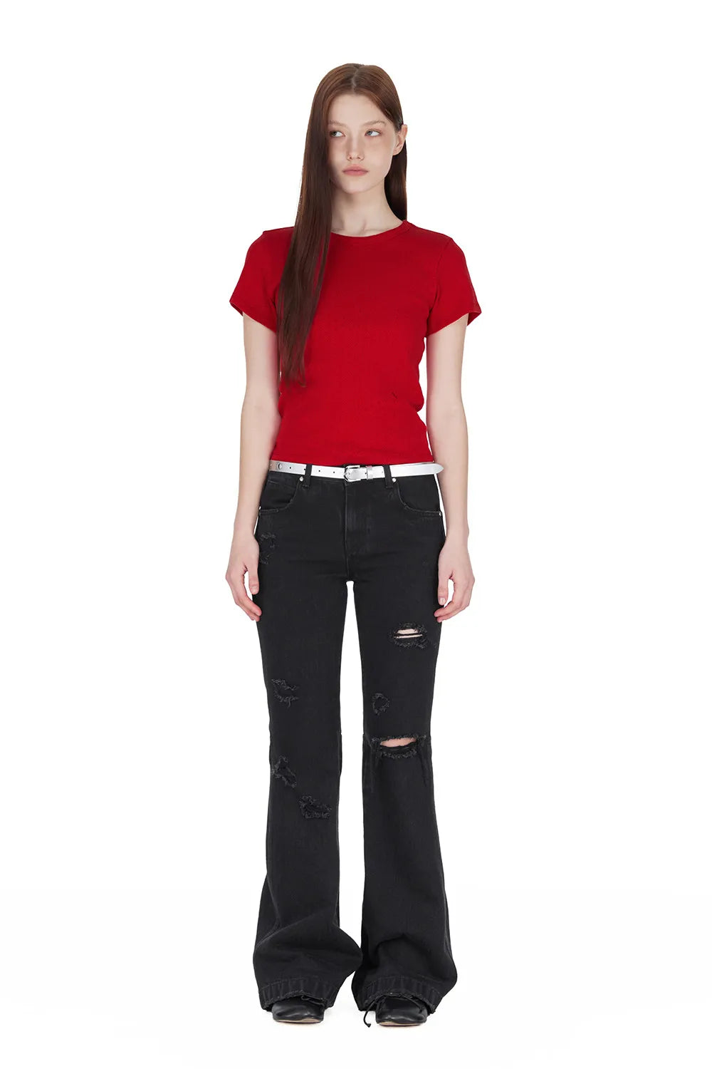 SUNBURNPROJECT Sunburn Basic T-Shirt (aespa WINTER Wear)