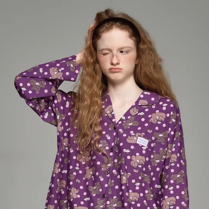 Muse Mood Muffin Bear Pajama