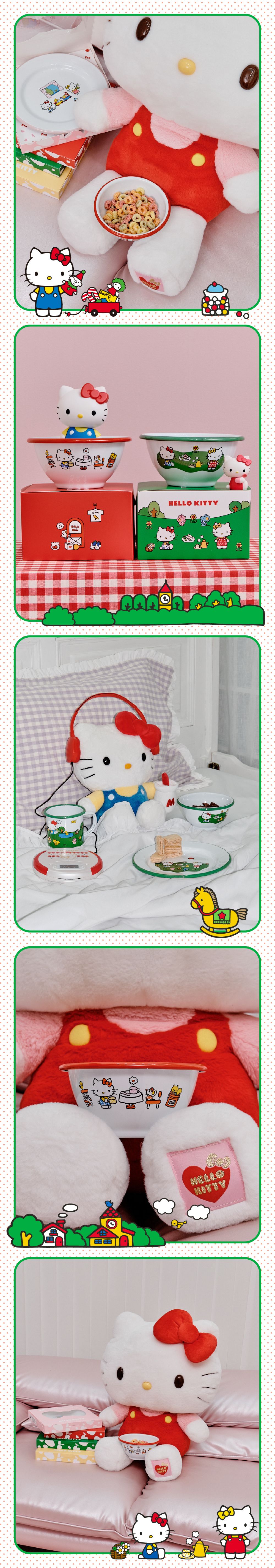 CROW CANYON - Yogurt Bowl 473ml (Hello Kitty Edition)