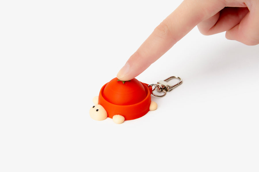 POOM - Turtle Tomato Clicker Keyring
