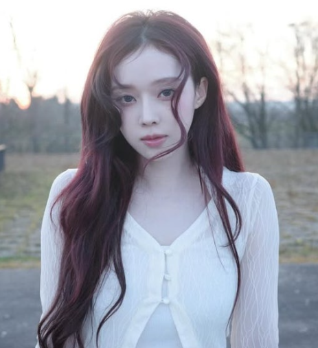 HILLDA Wave Mesh Cardigan (aespa WINTER Wear)