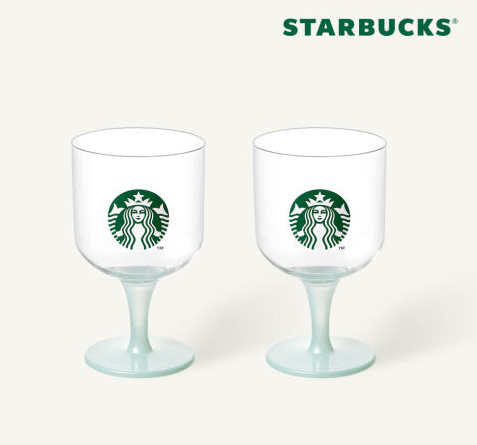 Starbucks Korea - Stacka Goblet Glass Set (2P)