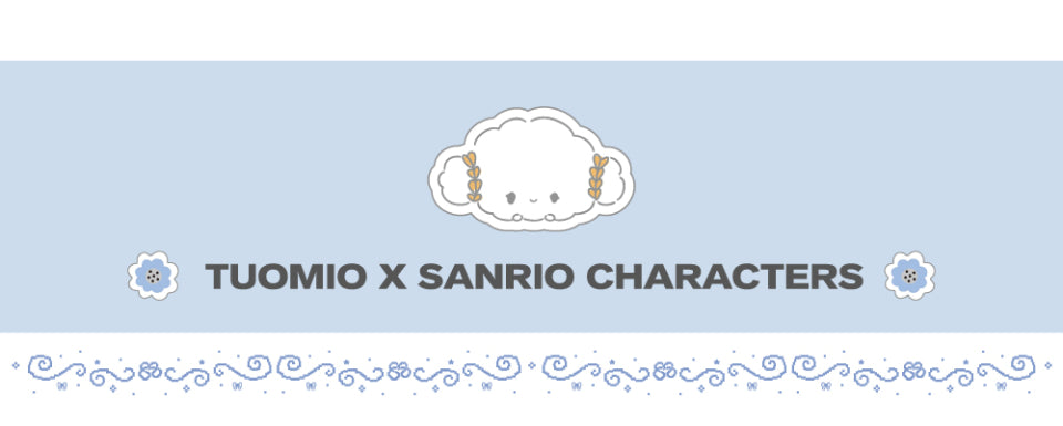 TUOMIO x Sanrio Characters - Cogimyun Baby T-Shirt (Navy)