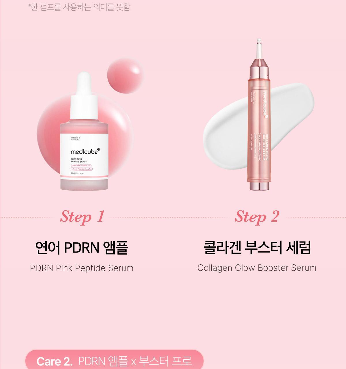 MEDICUBE Pore Pink Peptide Serum 30ml (1+1)
