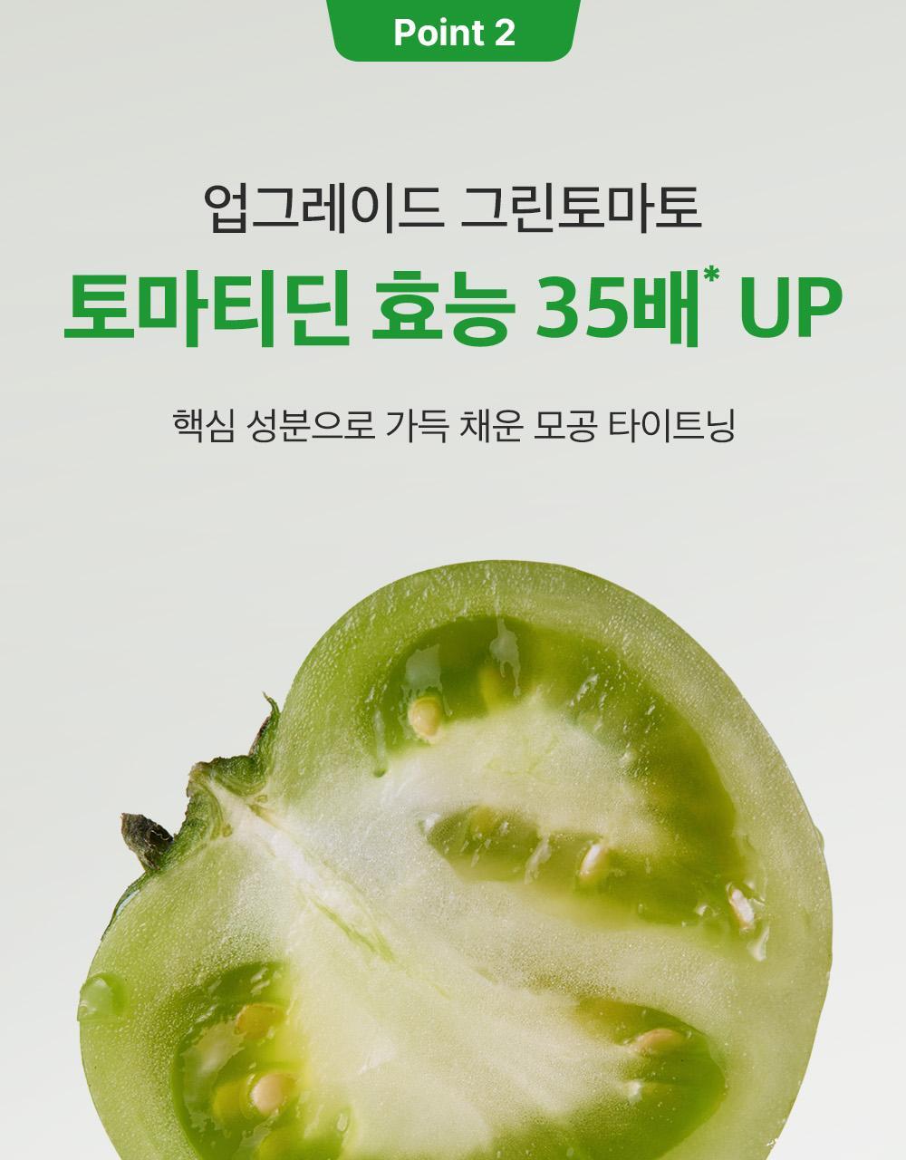 SUNGBOON EDITOR Green Tomato NMN Pore Lifting Ampoule 40ml (1+1)