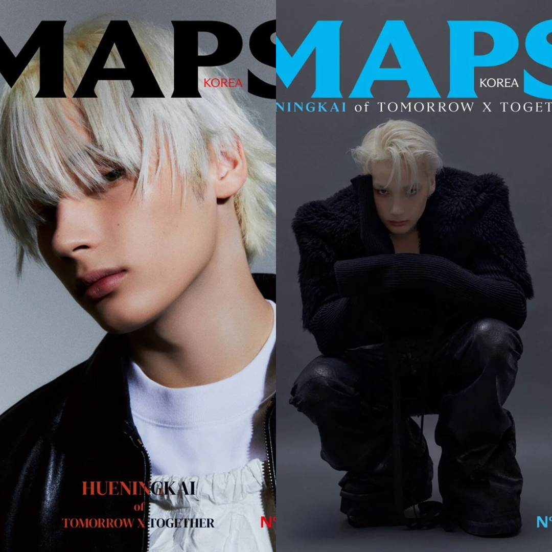 MAPS Korea Magazine Vol.195 Autumn + Winter Issue (Cover: TXT Hueningkai)