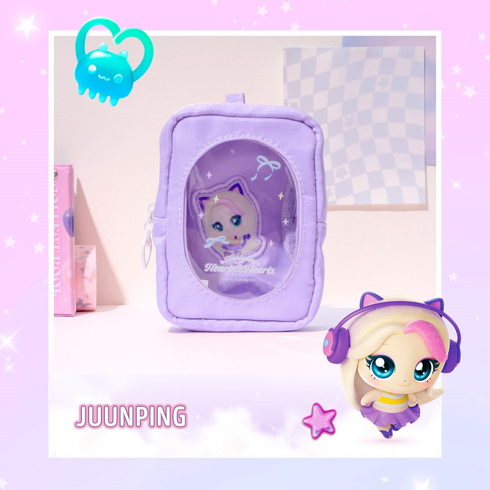 ROYCHE - Hearts2Hearts X Teenieping Pouch