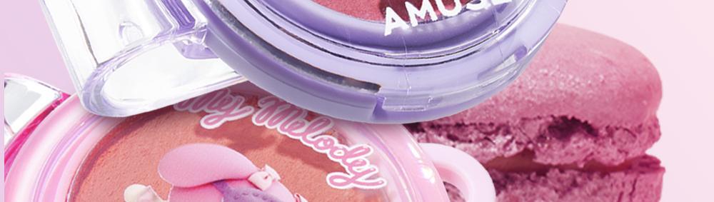 AMUSE Powder Lip & Cheek (My Melody & Kuromi Special Edition)