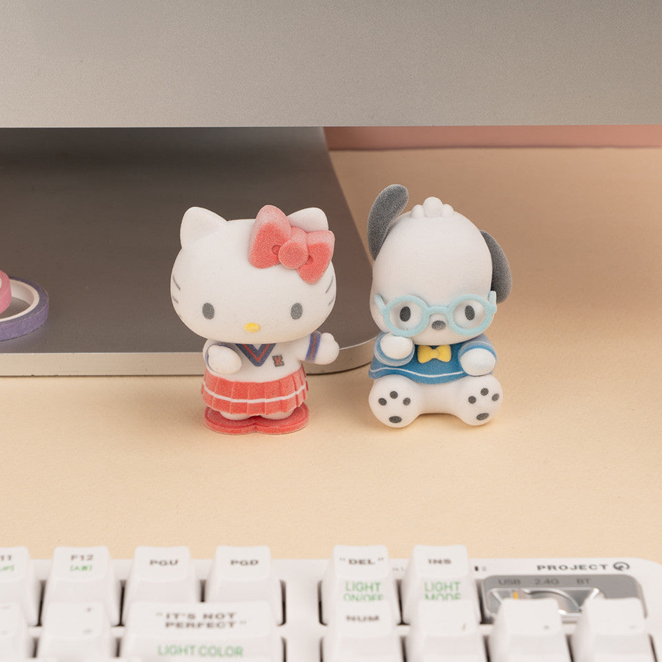 ROYCHE - Sanrio School Uniform Flocking Figure