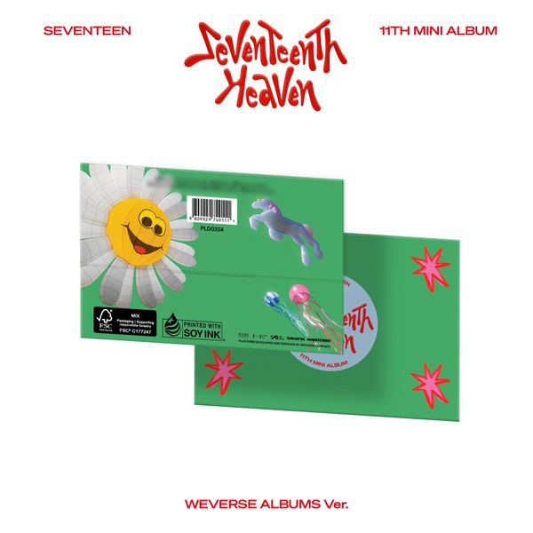 SEVENTEEN - SEVENTEENTH HEAVEN (11th Mini Album) Weverse Albums Ver.