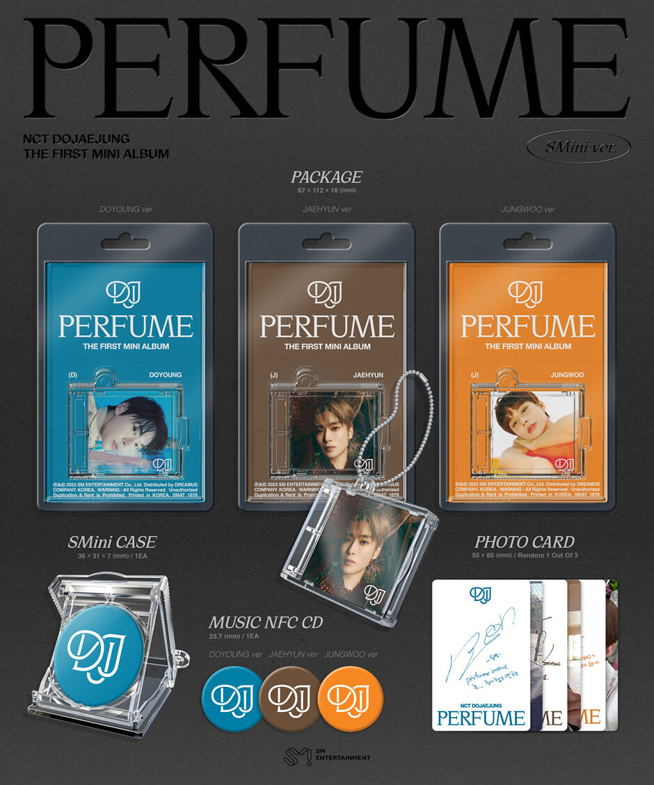 NCT DOJAEJUNG - Perfume (1st Mini Album) SMini Ver. (Random Ver.)