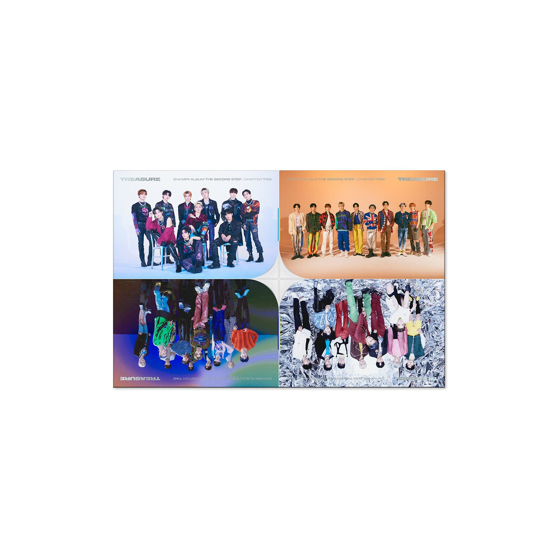 TREASURE - THE SECOND STEP : CHAPTER TWO (2nd Mini Album) YG Tag Album Ver. (Random Ver.)
