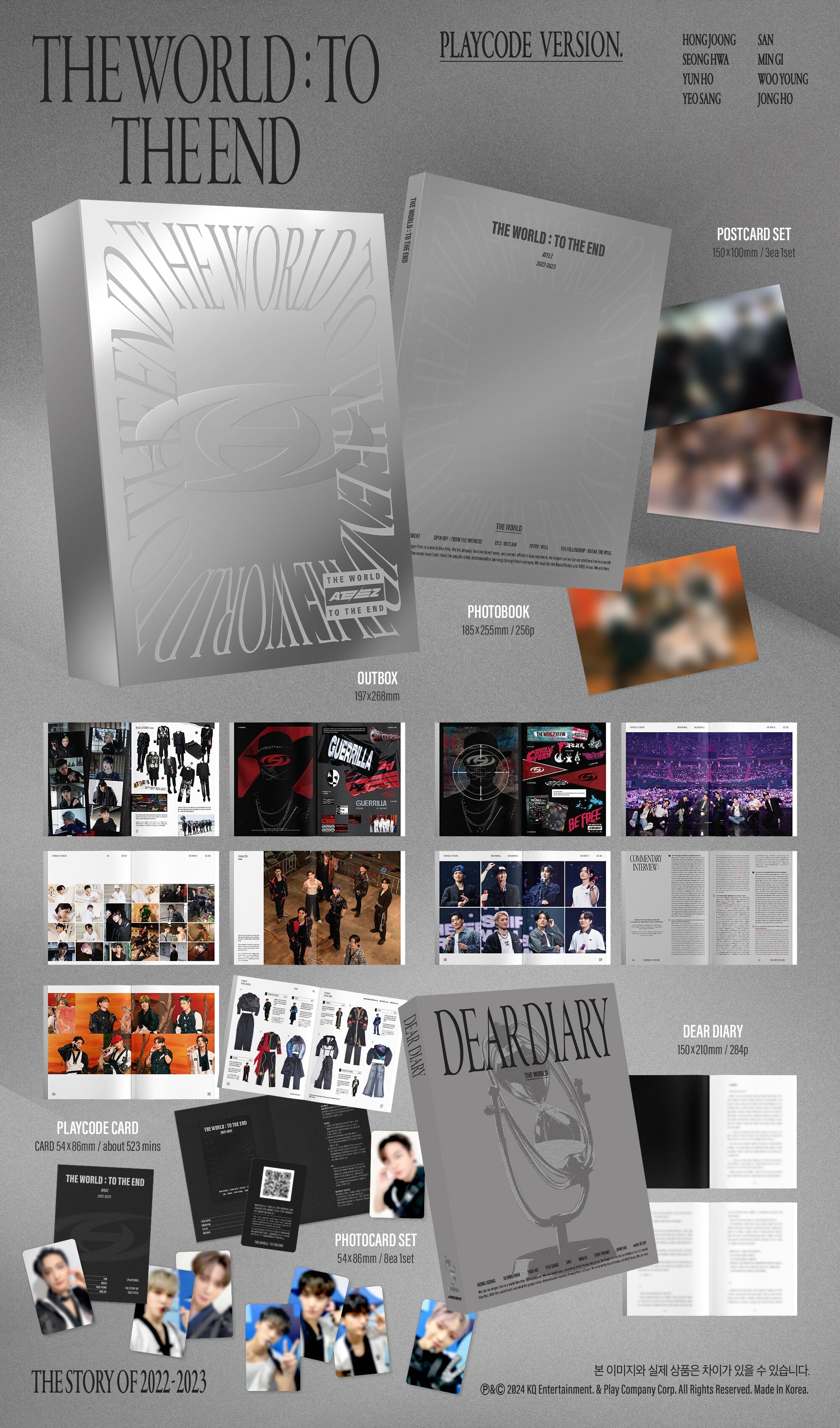 ATEEZ - THE WORLD : TO THE END (PLAYCODE)