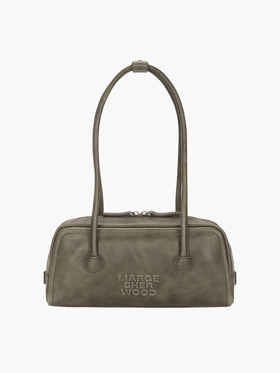 MARGESHERWOOD - Soft Boston EW Bag - etoffe pull-up