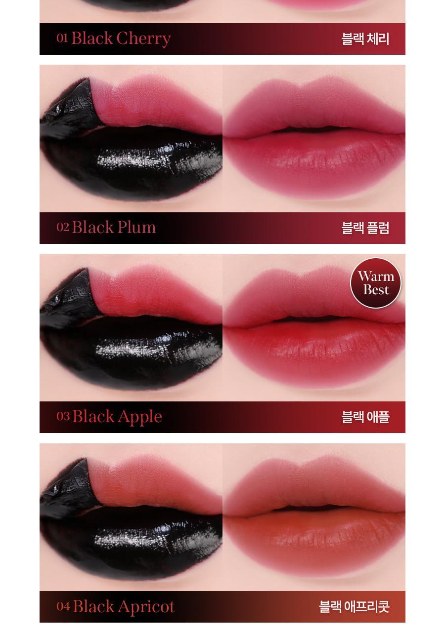 MILKTOUCH - Black Peel Off Lip Tattoo 4.5g - 01 Black Cherry