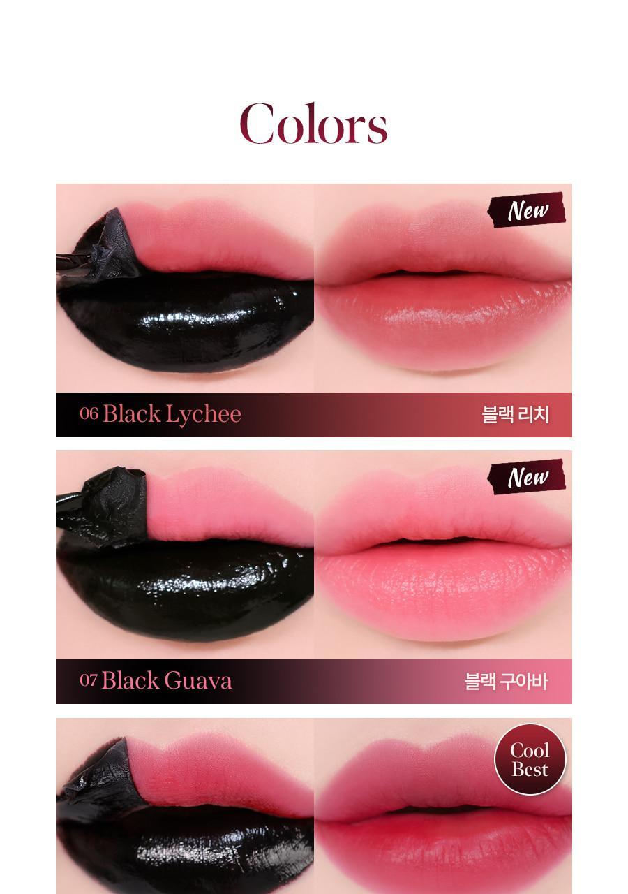 MILKTOUCH - Black Peel Off Lip Tattoo 4.5g - 01 Black Cherry