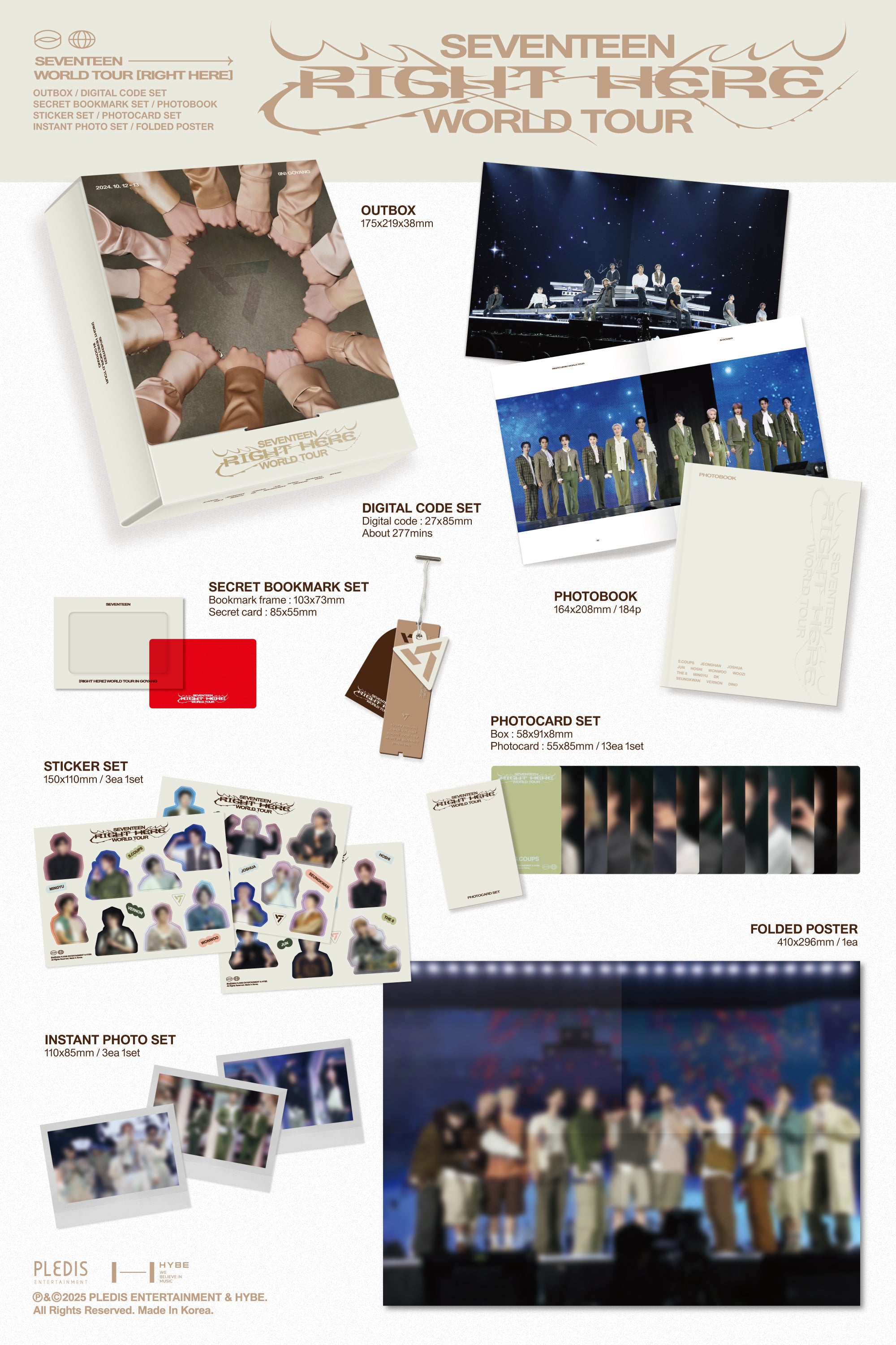 SEVENTEEN - World Tour RIGHT HERE Photobook