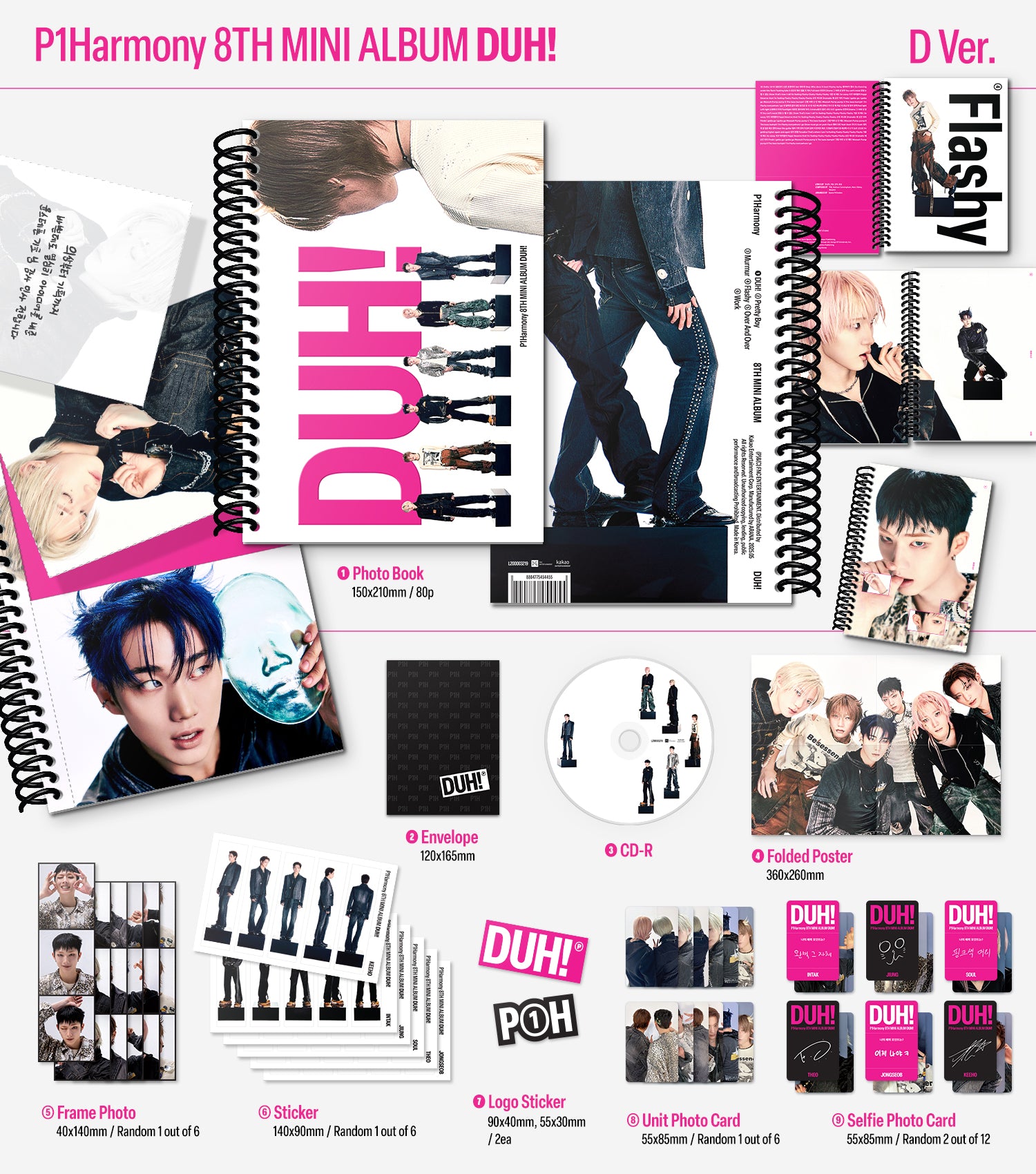P1Harmony - DUH! (8th Mini Album)
