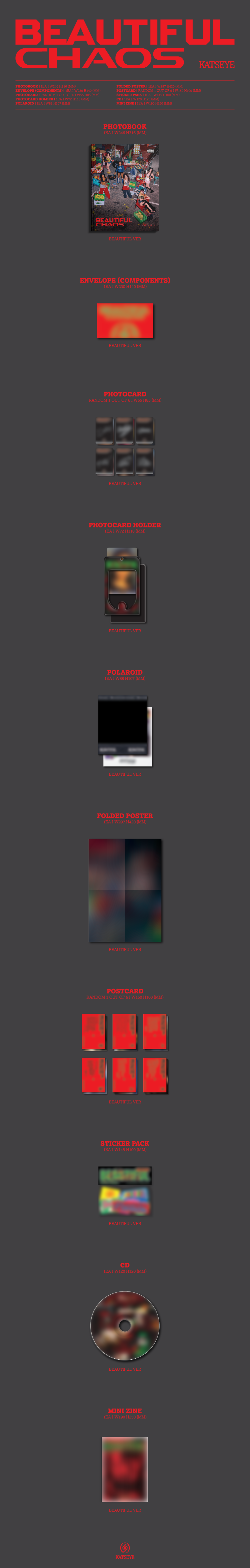 KATSEYE - BEAUTIFUL CHAOS (2nd EP)