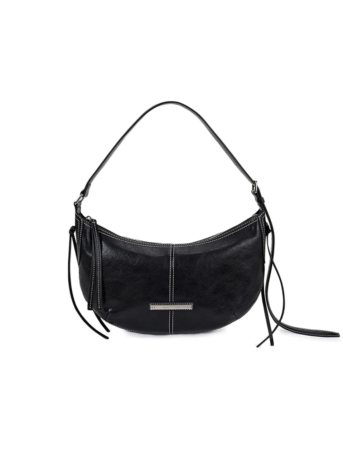 MOONLINE ARC Hobo Bag - BLACK