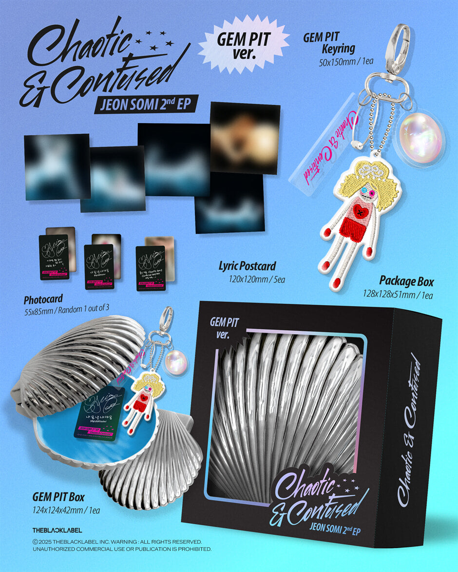 JEON SOMI - Chaotic & Confused (2nd EP Album) GEM PIT Ver.