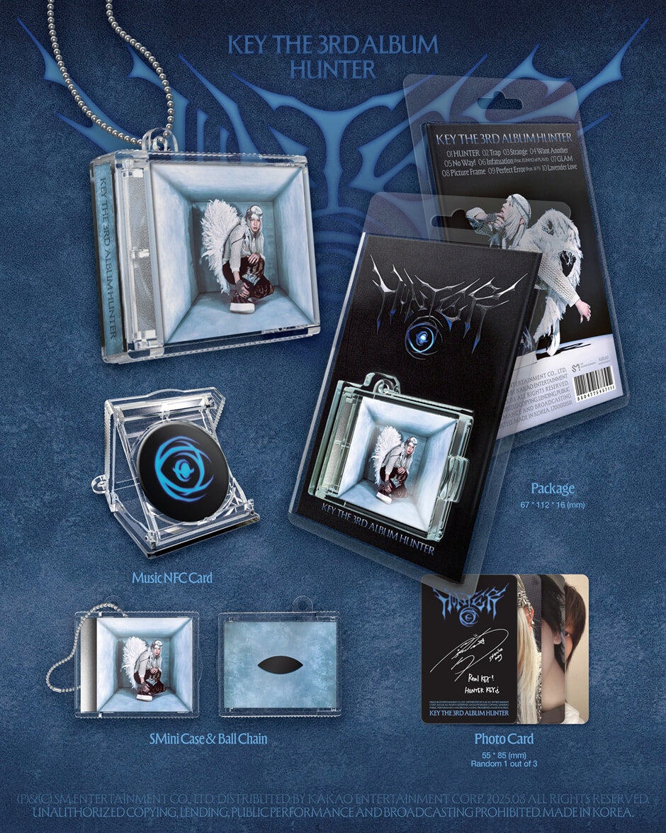 KEY - HUNTER (3rd Album) SMini Ver. (Smart Album)