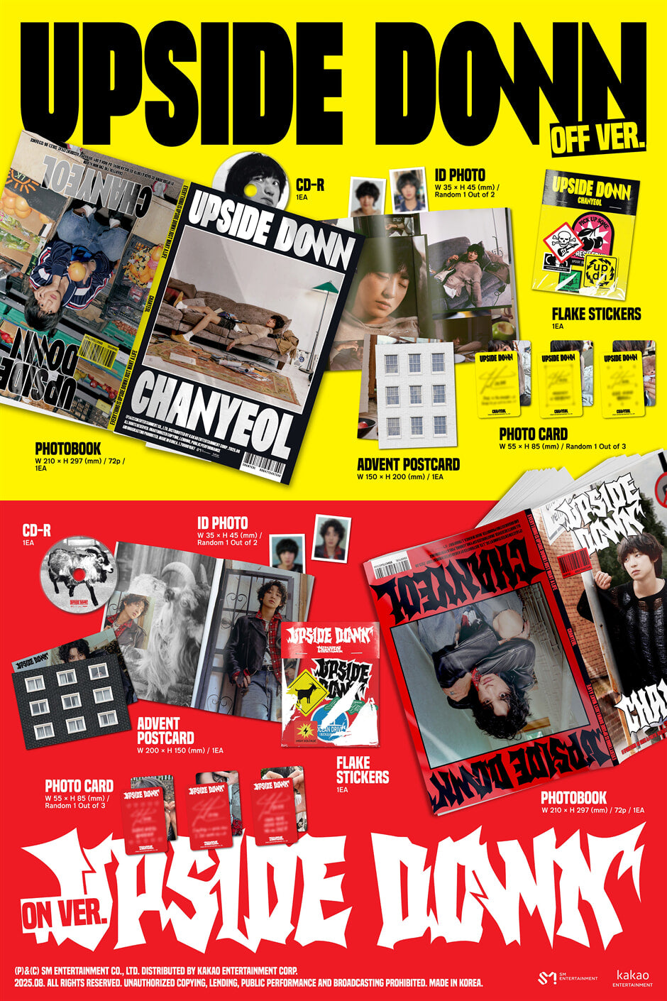 CHANYEOL - Upside Down (2nd Mini Album) Photo Book Ver.