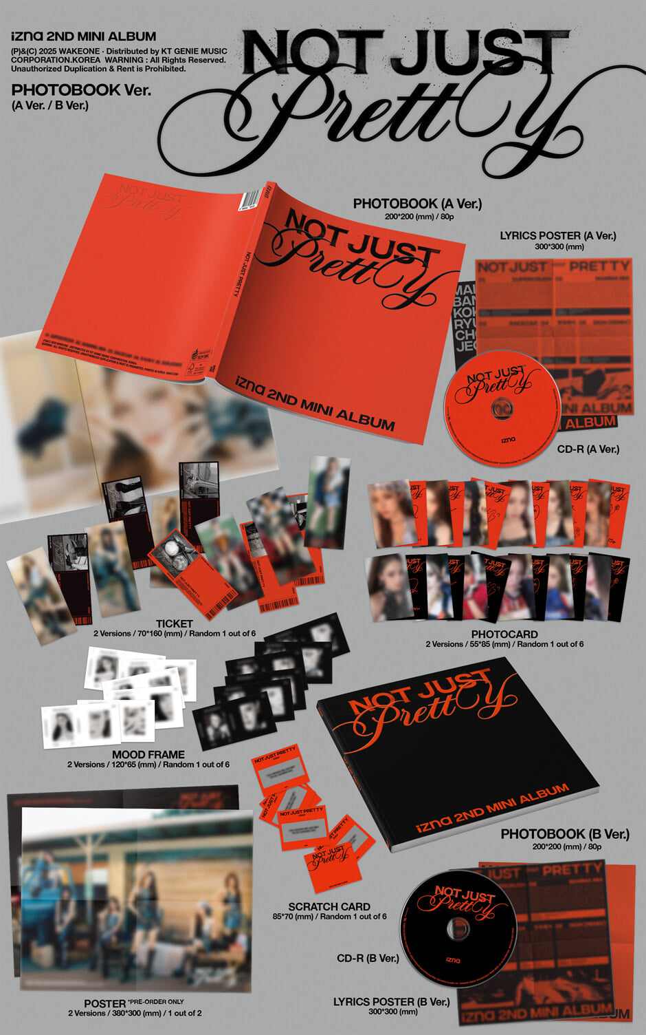 izna - Not Just Pretty (2nd Mini Album) Photobook Ver.