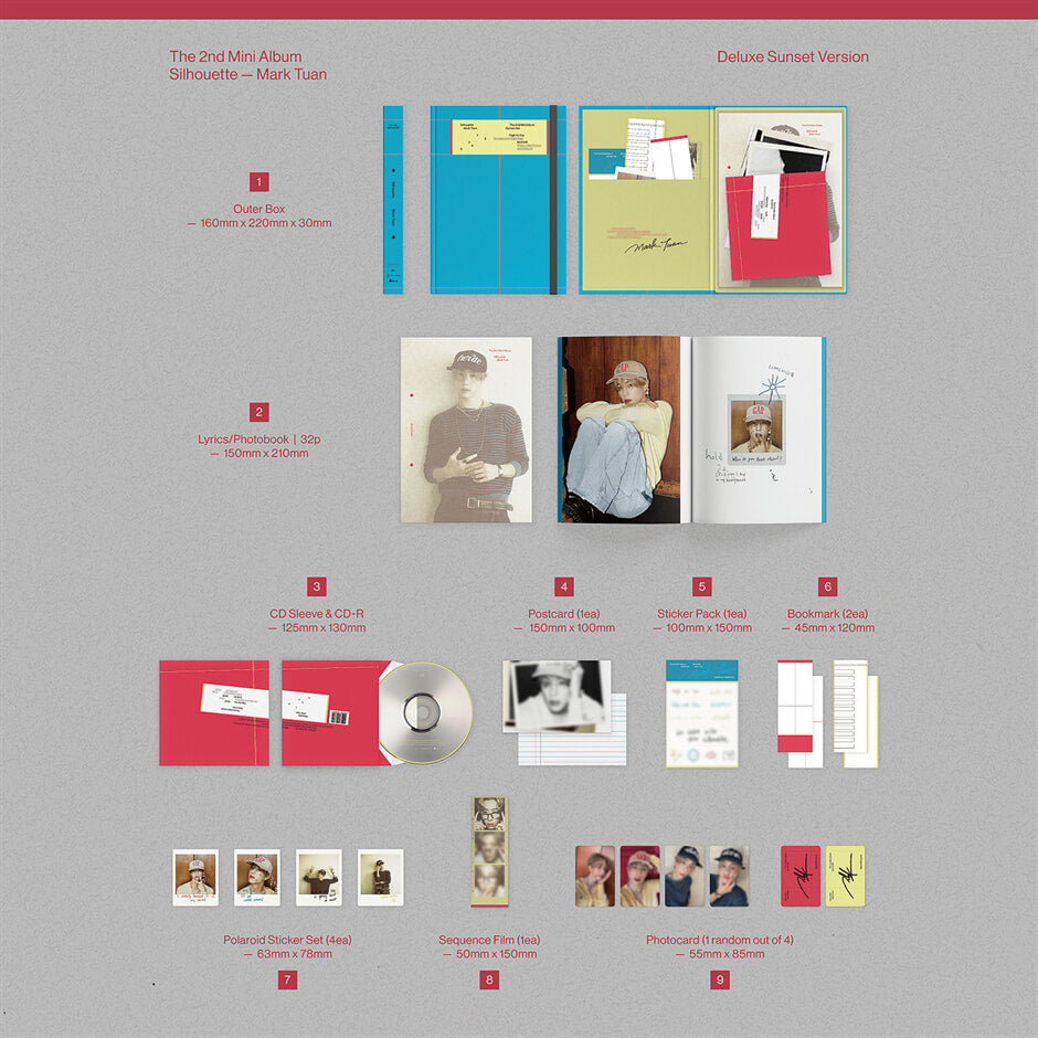 Mark Tuan - Silhouette (2nd Mini Album) Deluxe Ver.