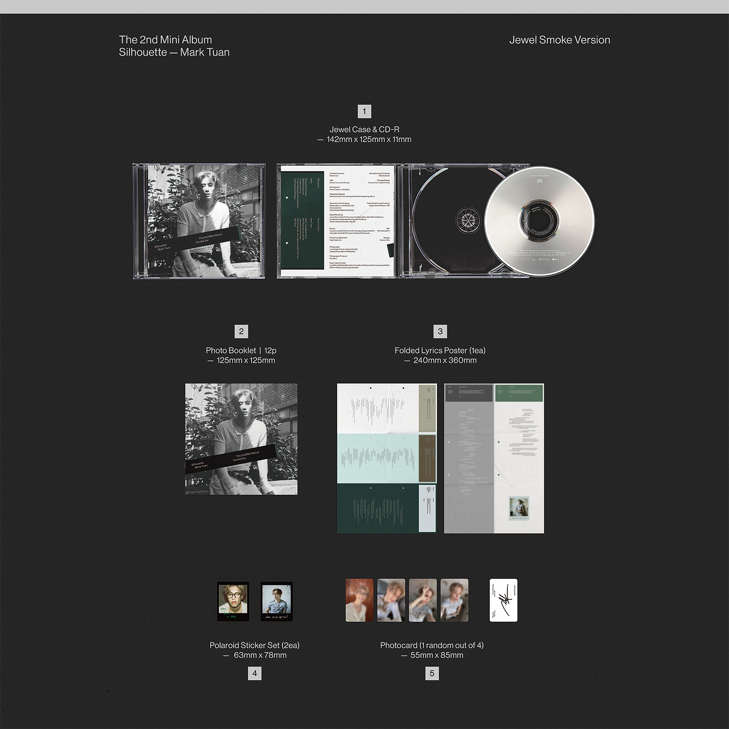Mark Tuan - Silhouette (2nd Mini Album) Jewel Ver.