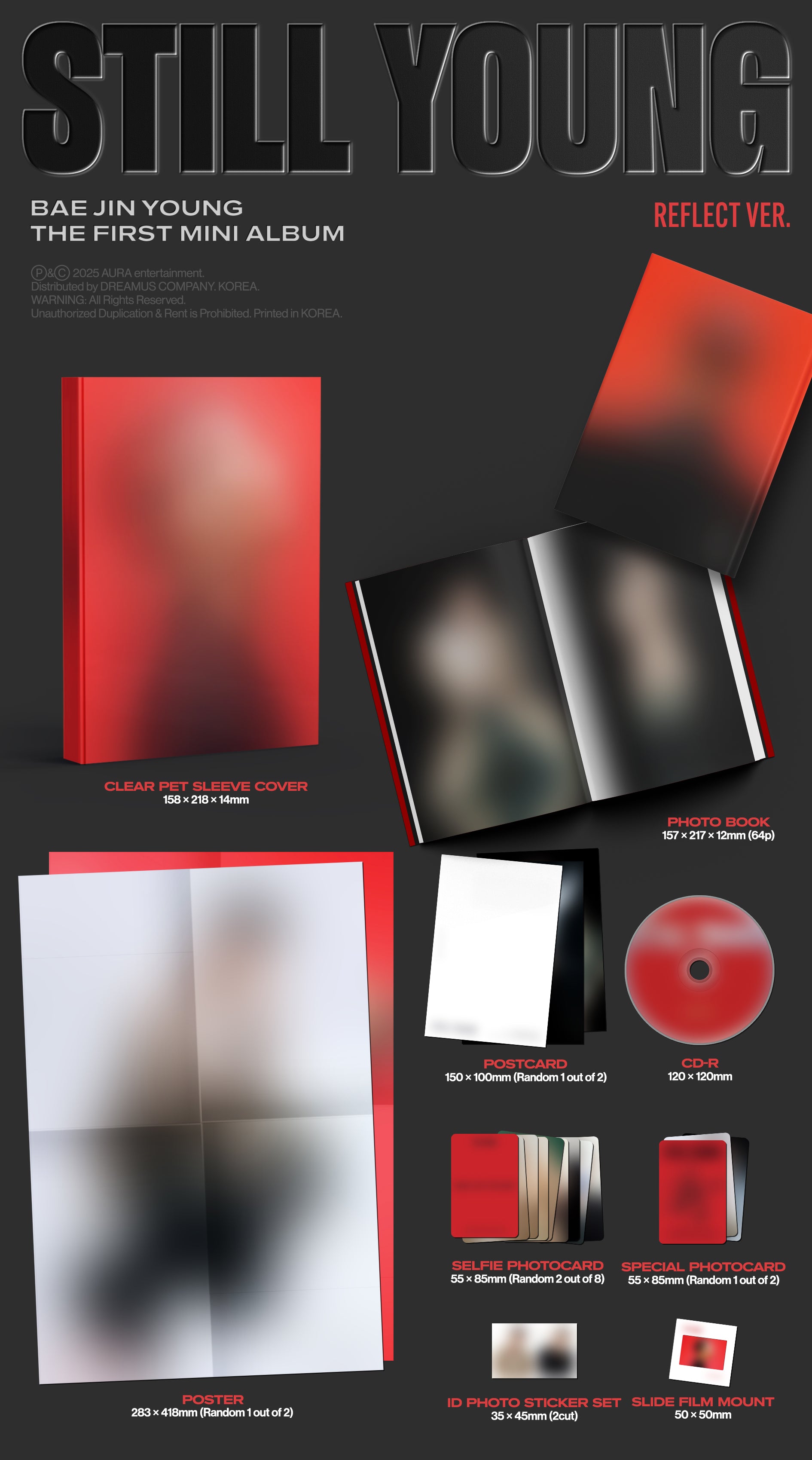 BAE JIN YOUNG - STILL YOUNG (1st Mini Album)