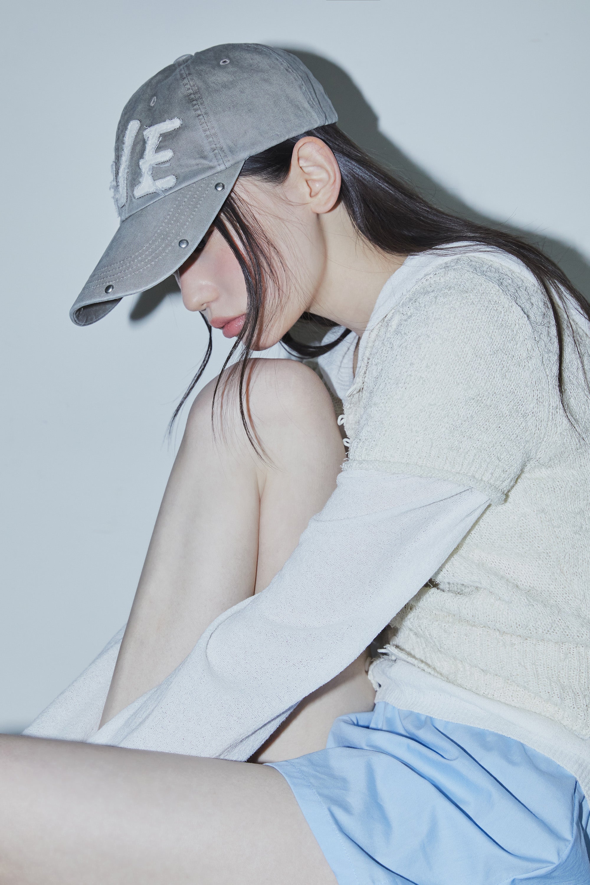 Avie muah - Applique Vintage Rivet Ballcap