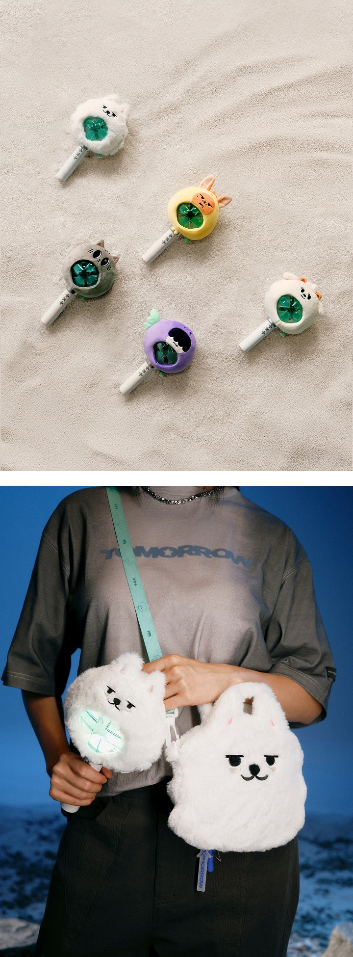 TXT - ACT : TOMORROW Official Light Stick Deco Cover