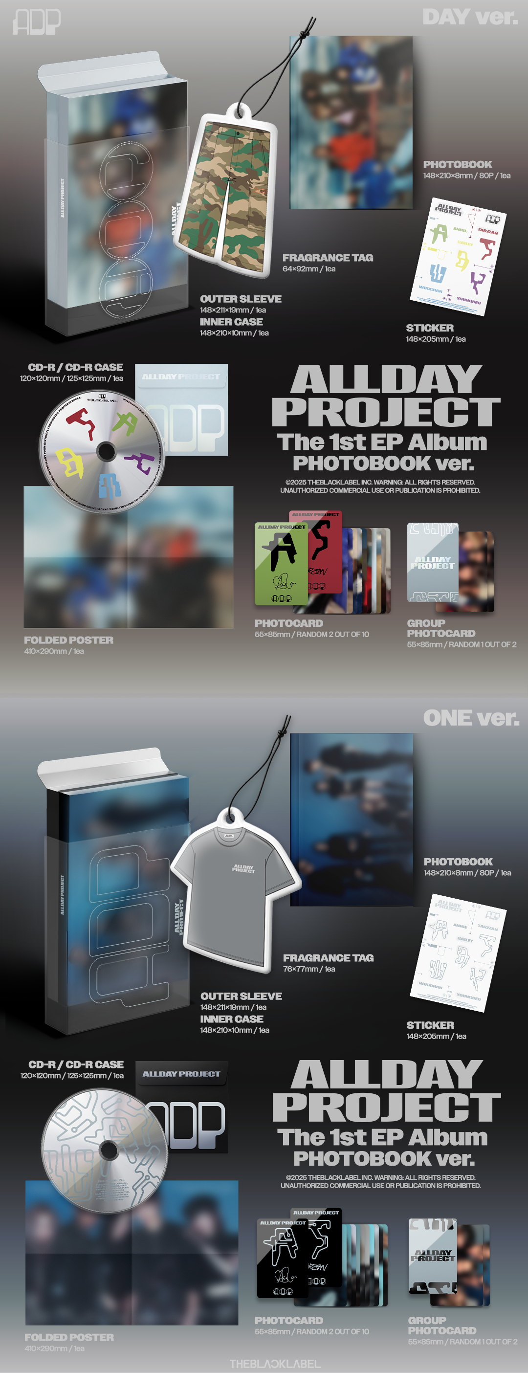 ALLDAY PROJECT - 1st EP Album *ALLDAY PROJECT* (Photobook Ver.)