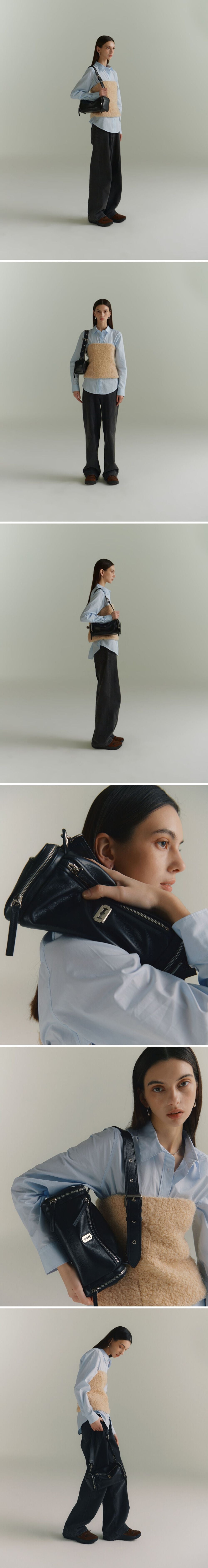 vunque Perfec Multi Pocket Shoulder Bag S (IVE GAEUL Wears)