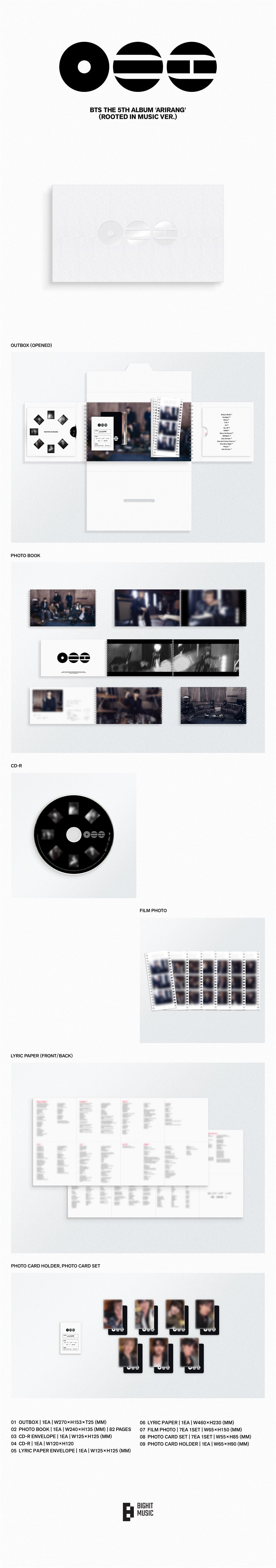 BTS - 5th Album *ARIRANG*