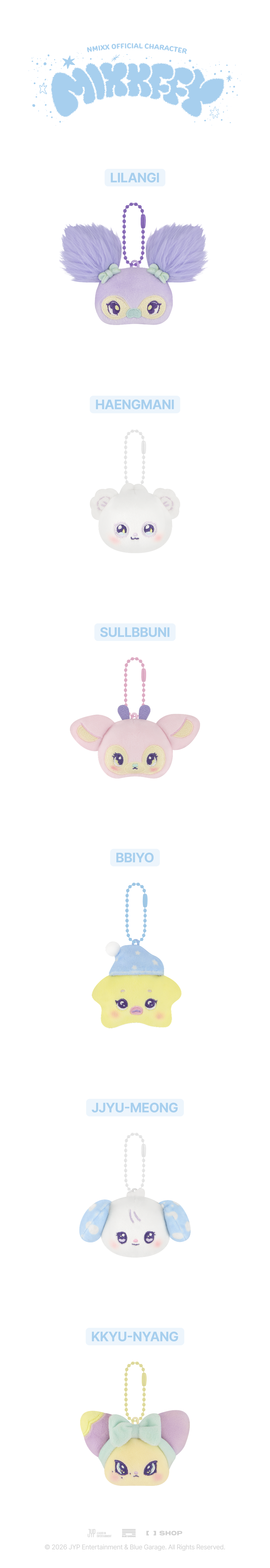 NMIXX - MIXXFFY Face Keyring