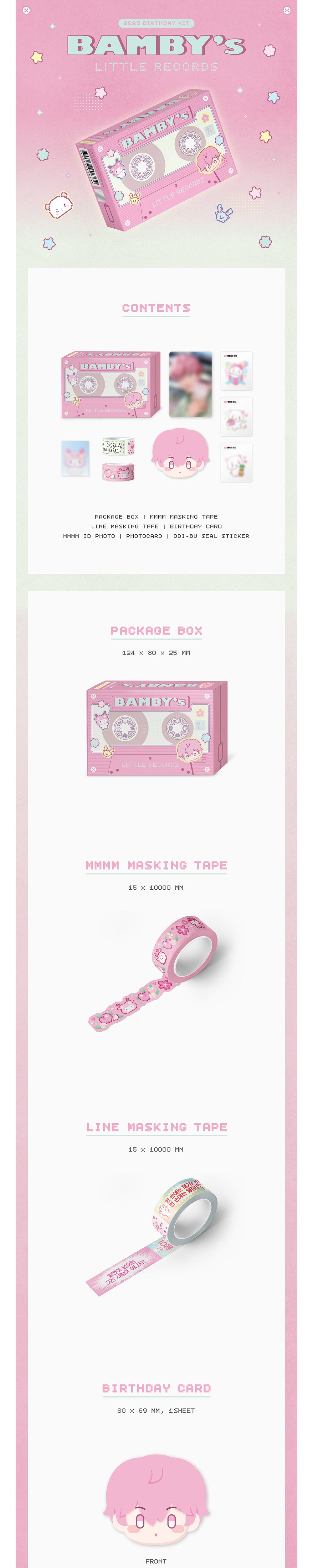 PLAVE - 2025 Birthday Kit (BAMBY)