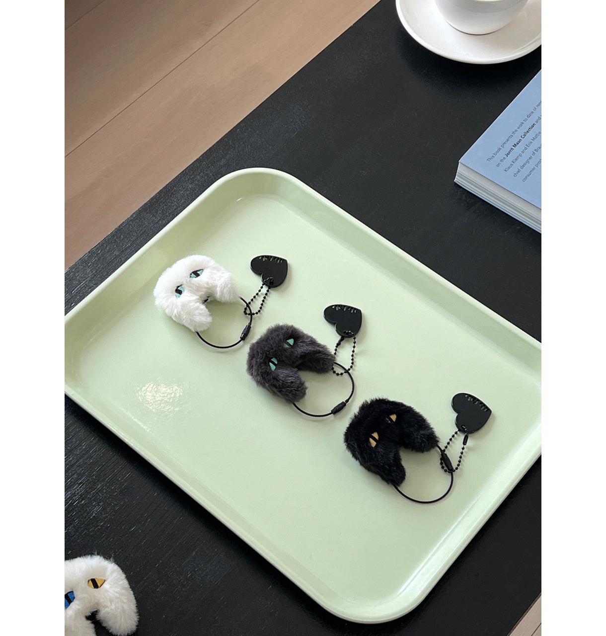 AB FAB Black Cat Keychain (BTS SUGA's Pick)