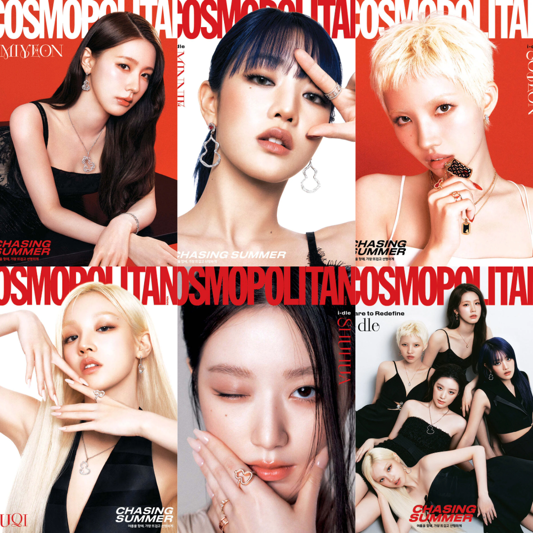 COSMOPOLITAN Korea Magazine 2025.06 (Cover : (G)I-DLE)