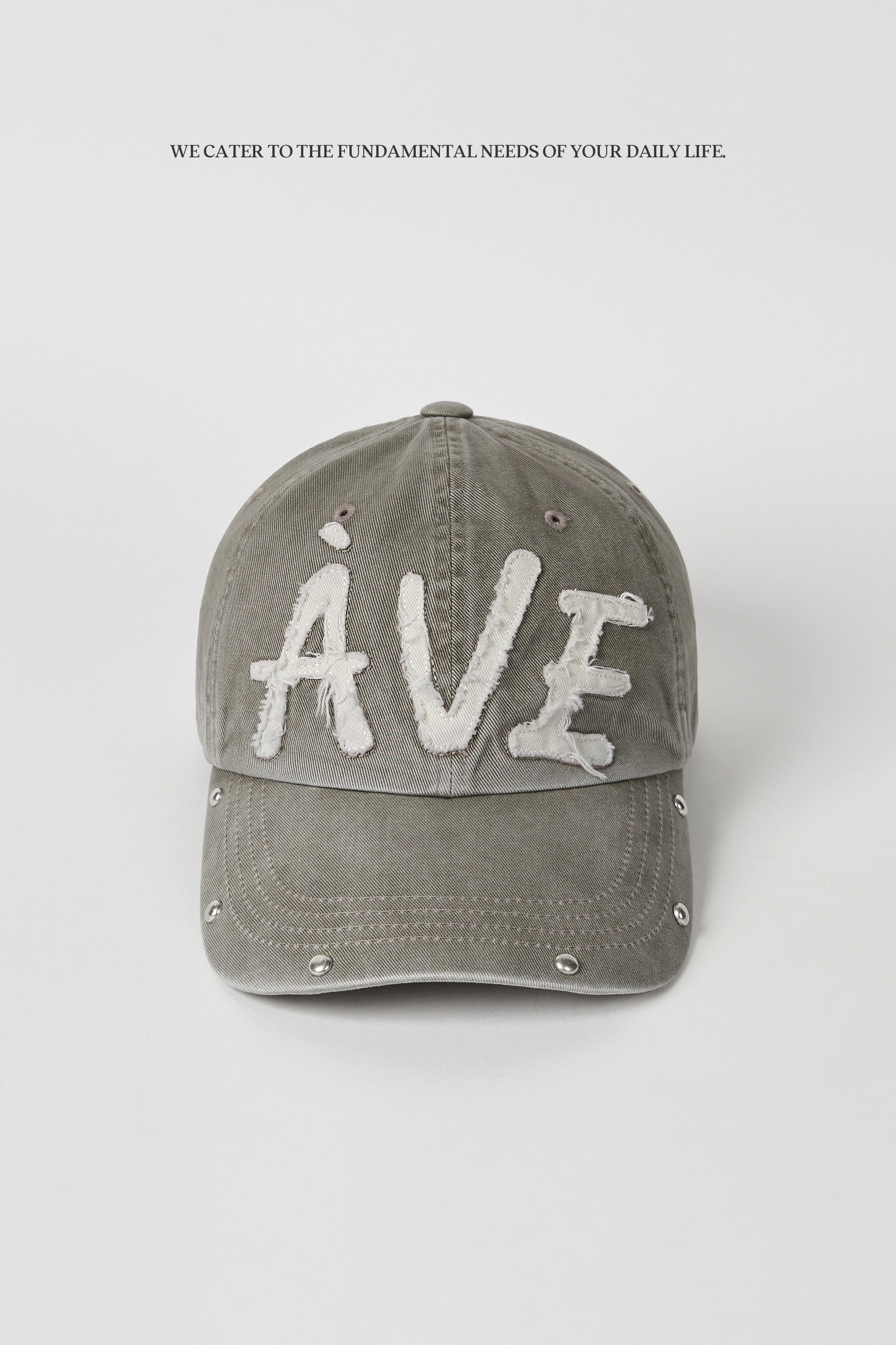 Avie muah - Applique Vintage Rivet Ballcap