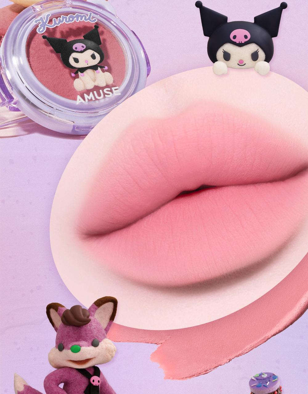 AMUSE Powder Lip & Cheek (My Melody & Kuromi Special Edition)
