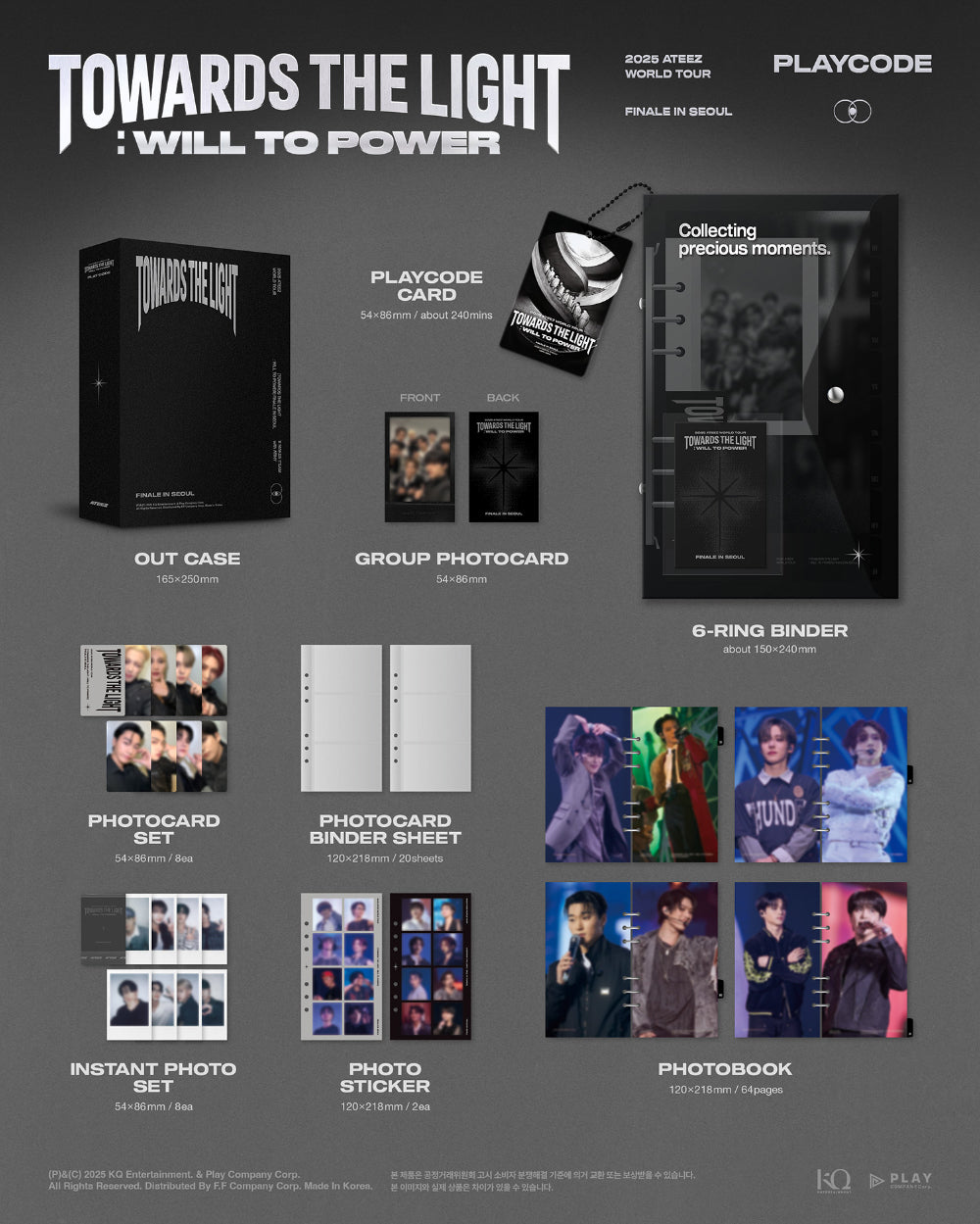 ATEEZ - 2025 ATEEZ World Tour (TOWARDS THE LIGHT : WILL TO POWER) Finale in Seoul (Playcode Version)