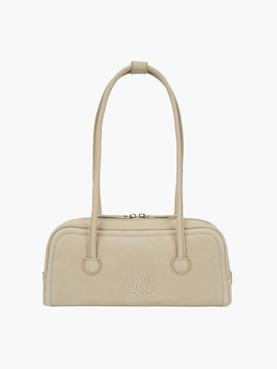 MARGESHERWOOD - Soft Boston EW Bag - nude nubuck