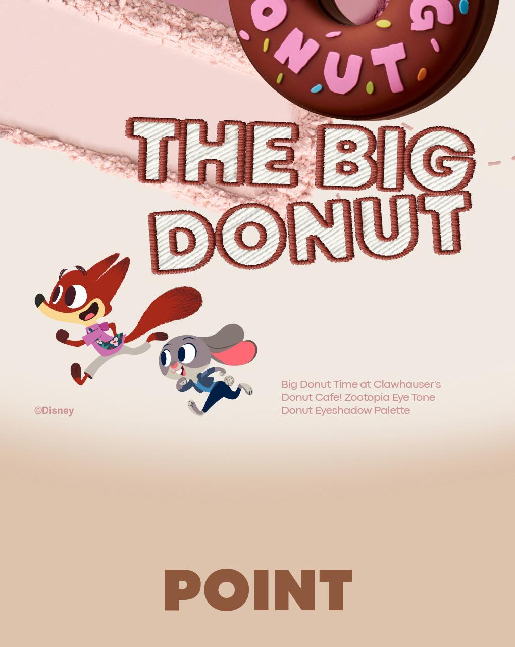 TONYMOLY - Eye Tone Donut Eyeshadow Palette (Zootopia Edition)